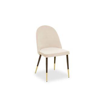 Gilden Dining Chair with Curved Back 1