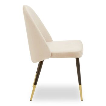 Gilden Dining Chair with Curved Back 3