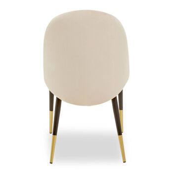 Gilden Dining Chair with Curved Back 4