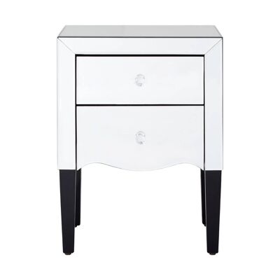 Graciela 2 Drawer Bedside Table