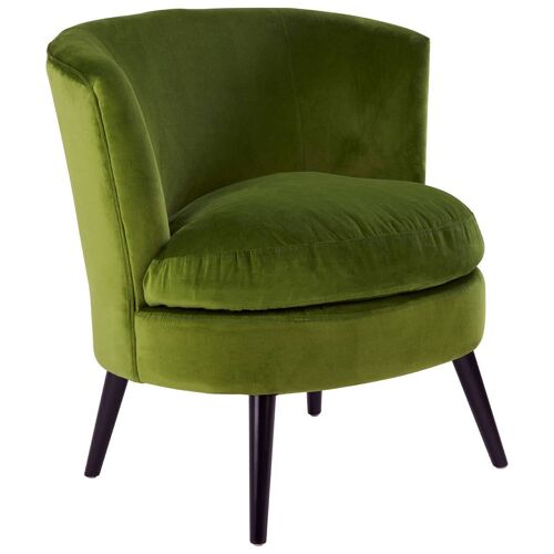 Green Round Armchair