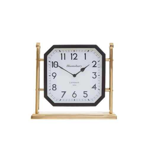 Hampstead Gold and Black Mantel Clock