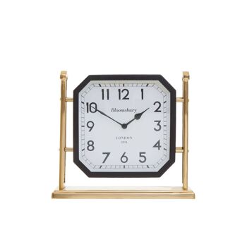 Hampstead Gold and Black Mantel Clock 1