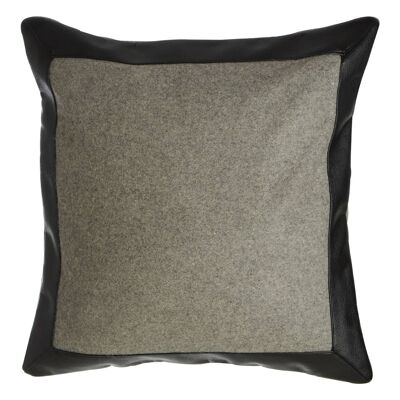 Hampstead Grey and Black Cushion