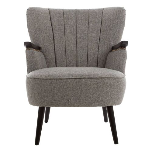 Hampstead Grey Fabric Armchair