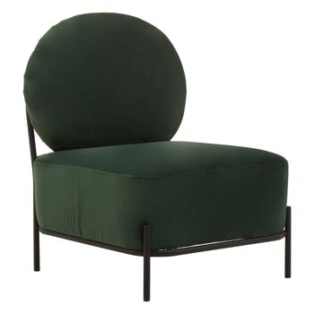 Haya Green Velvet Chair 2