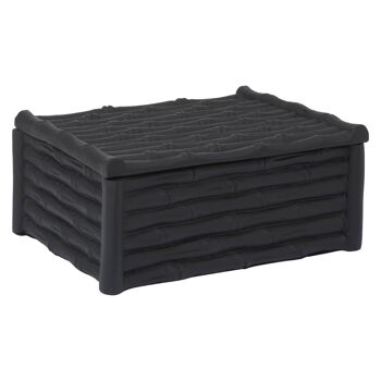 Hiba Large Black Finish Trinket Box 3