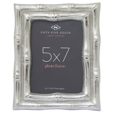 Hiba Large Inches  Silver Photo Frame