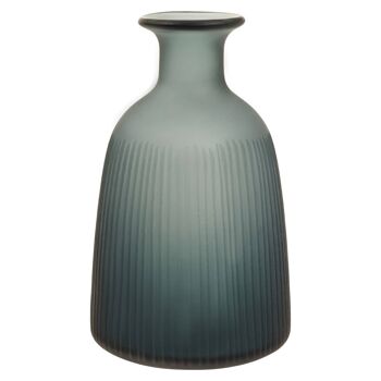 Hira Medium Blue Bottle Vase 3