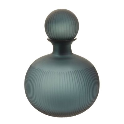 Hira Small Blue Bottle Vase