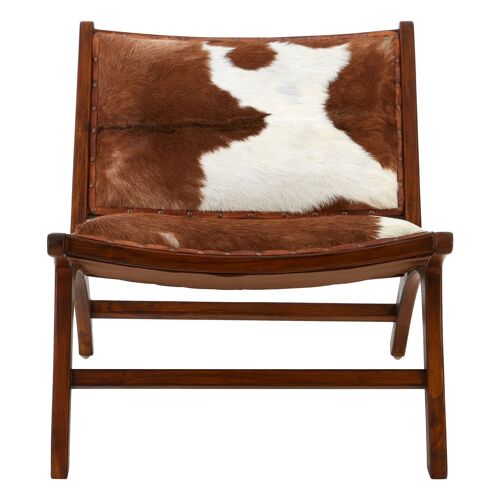 Inca Goat Hide Lounge Chair
