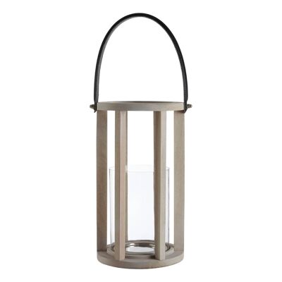 Jain Straight Wood Lantern