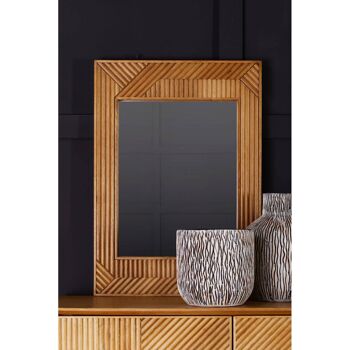 Jakara Natural Wall Mirror 4