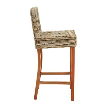 Java Natural Rattan Bar Chair 3