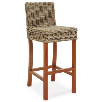 Java Natural Rattan Bar Chair 5