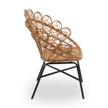 Java Natural Rattan Peacock Chair 4