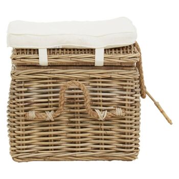 Java Natural Rattan Storage Stool 4