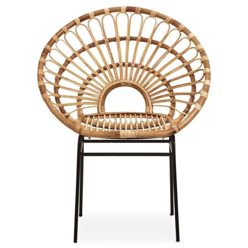 Java Natural Rattan Sunflower Chair