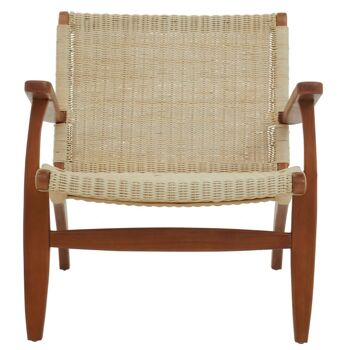 Java Woven Chair in Natural Rattan 2