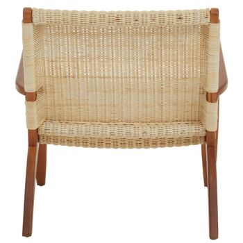 Java Woven Chair in Natural Rattan 4