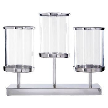 Kensington Townhouse 3 Light Candle Holder 4