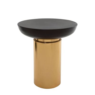 Kensington Townhouse Black and Gold Side Table