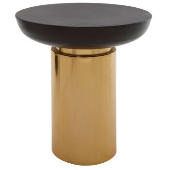 Kensington Townhouse Black and Gold Side Table 2