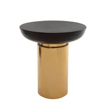 Kensington Townhouse Black and Gold Side Table 5