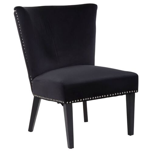 Kensington Townhouse Black Winged Dining Chair