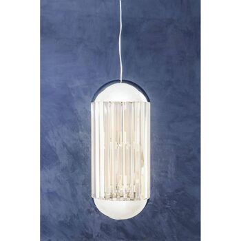 Kensington Townhouse Chrome Pendant Light 4