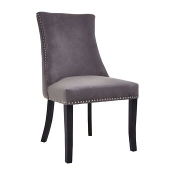 Kensington Townhouse Dark Grey Dining Chair 1