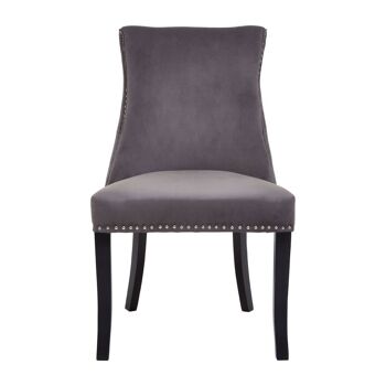 Kensington Townhouse Dark Grey Dining Chair 2