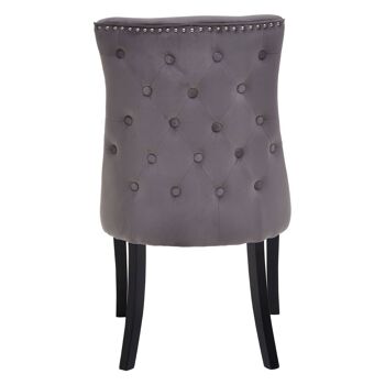 Kensington Townhouse Dark Grey Dining Chair 8