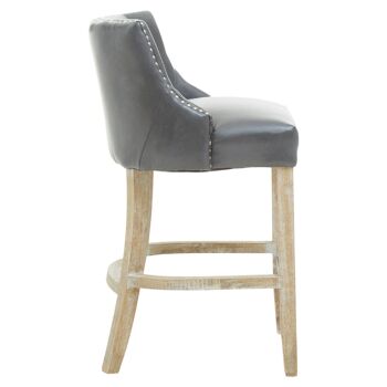 Kensington Townhouse Grey Hevea Bar Chair 3