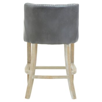 Kensington Townhouse Grey Hevea Bar Chair 4