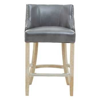 Kensington Townhouse Grey Hevea Bar Chair 6