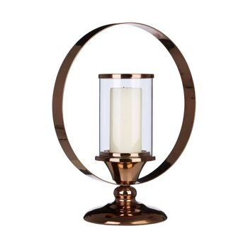 Kensington Townhouse South Small Metal Candle Holder 3
