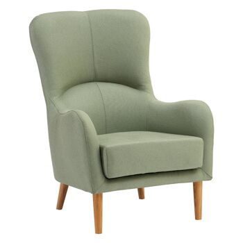 Kolding Green Fabric Chair 2