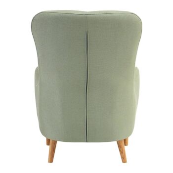Kolding Green Fabric Chair 8
