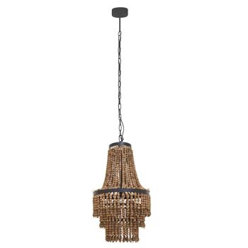 Lapiz Wood Chandelier 2