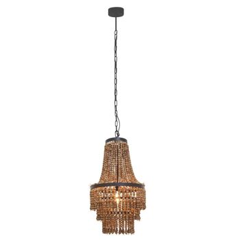 Lapiz Wood Chandelier 5