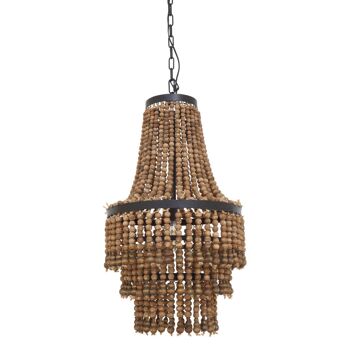 Lapiz Wood Chandelier 8