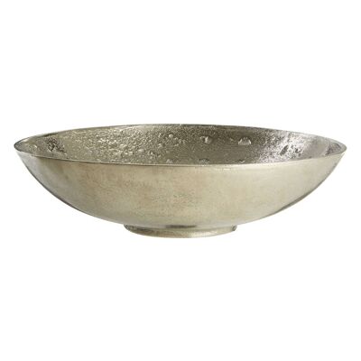 Large Nickel Finish Bowl