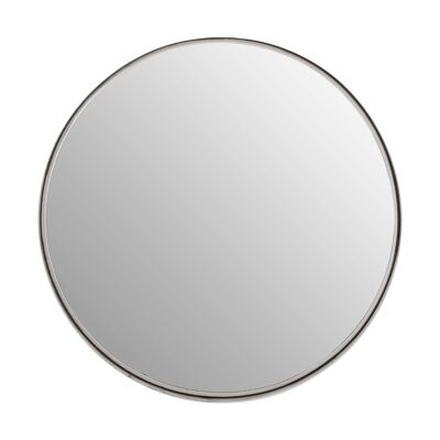 Leonov Medium Nickel Finish Wall Mirror