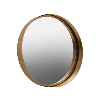 Leonov Small Gold Finish Wall Mirror