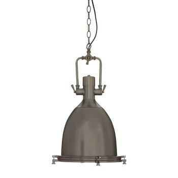 Lexington Large Gunmetal Pendant Light 1