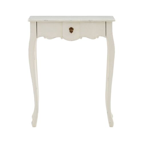 Loire 1 Drawer White Console Table