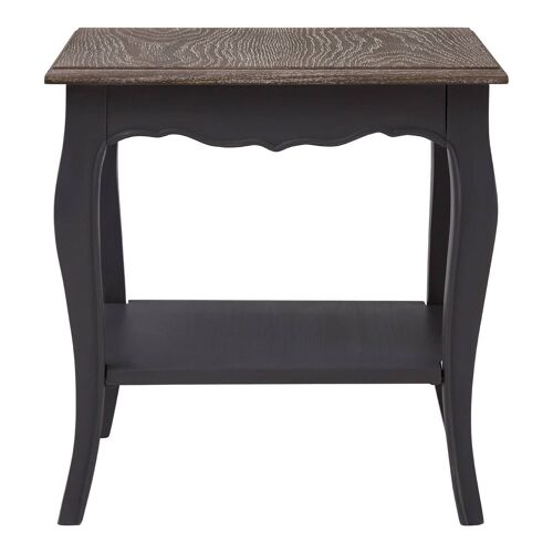 Loire Dark Grey Single Shelf Console Table