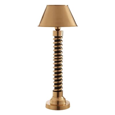 Macey Spiral Table Lamp with Empire Shade