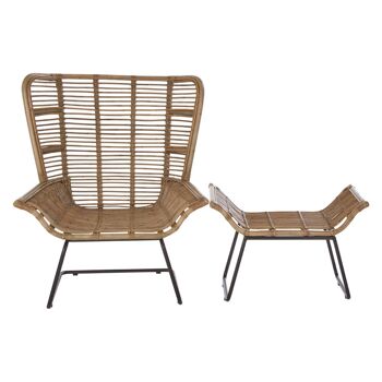 Manado Lounge Chair and Footstool 2